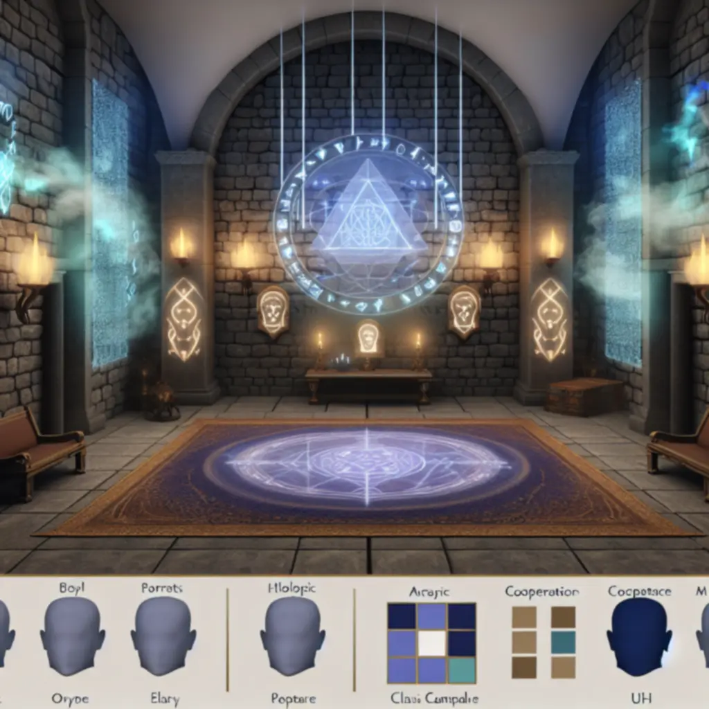 Lobby matchmaking BG3 z listą graczy i ustawieniami meczu